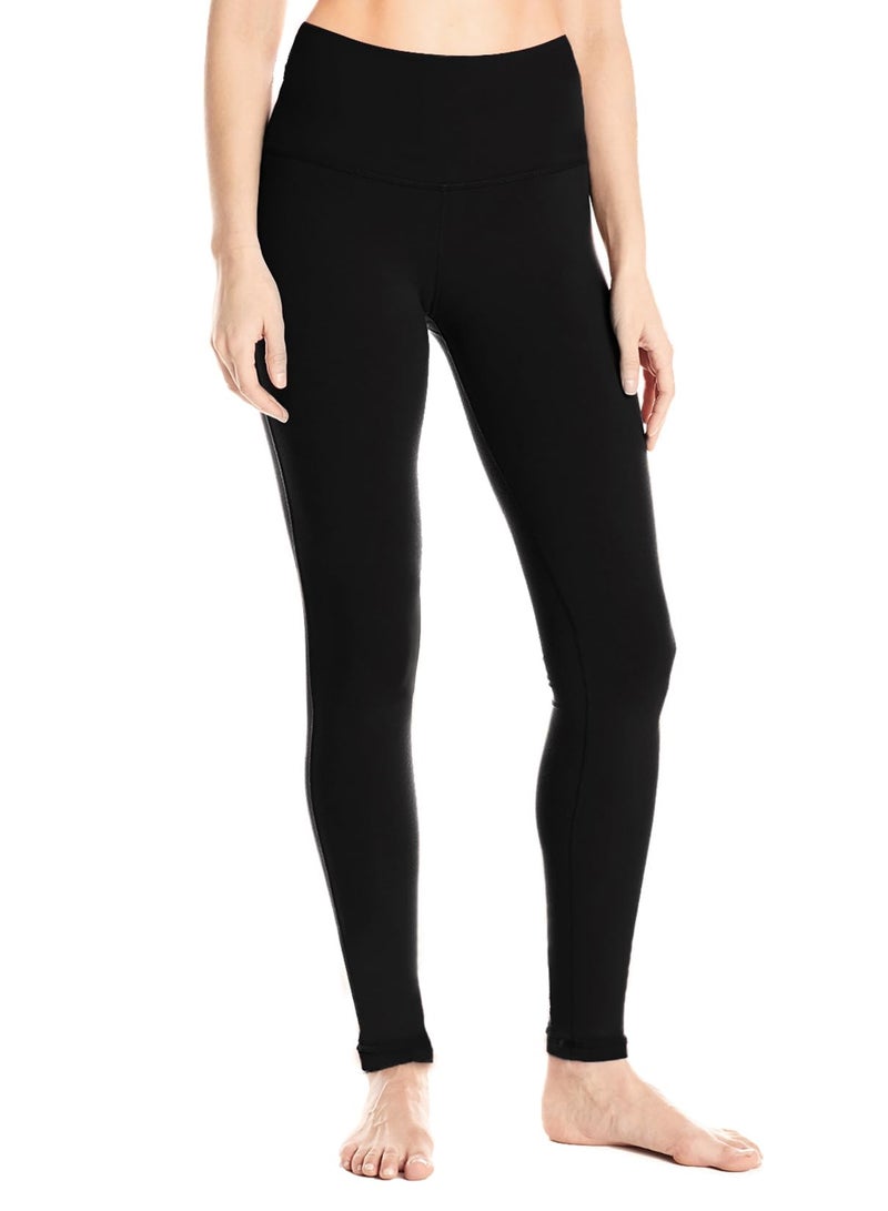 Yogipace Women's Tall High Waisted Extra Long Yoga Leggings,Ankle Length Workout Pants,36",Black,Size XXL - Image 1